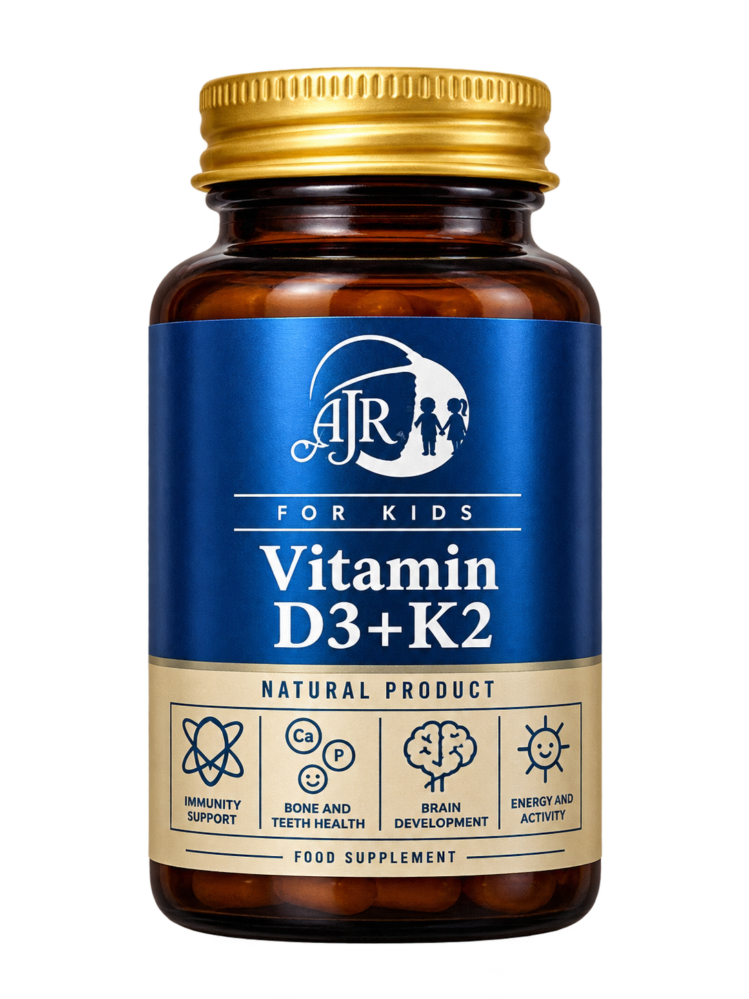 Original AJR Kids Vitamin D3+K2