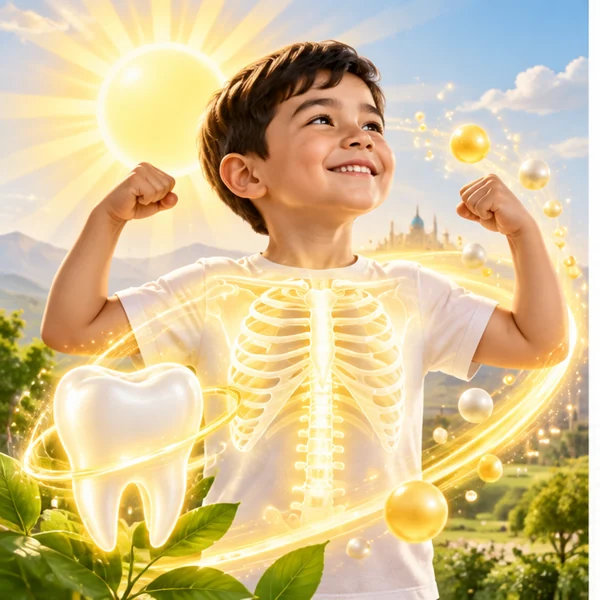 Vitamin D3 — suyak va tishlar uchun kundalik yordam